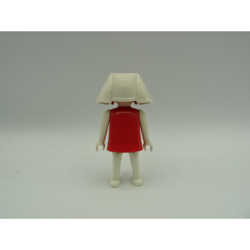 Playmobil vintage femme avec coiffe médiévale