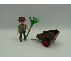 Playmobil jardinier avec...