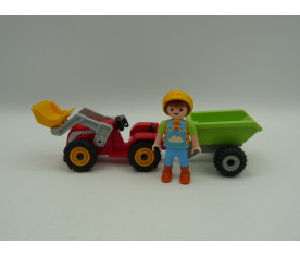 Playmobil enfant tracteur...