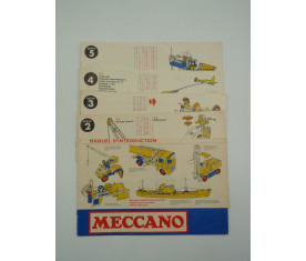 Meccano - lot notice  2, 3,...