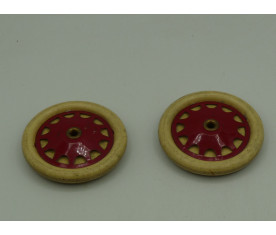 Meccano - roue 187 - lot de 2