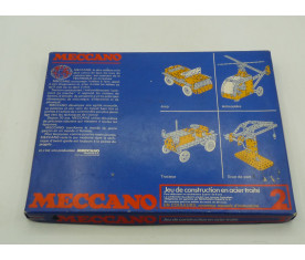 Meccano boite bleu n° 2...