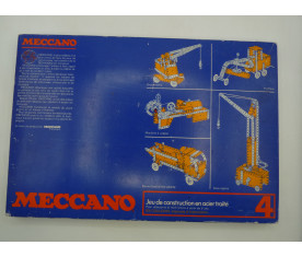 Meccano boite bleu n° 4...