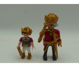 Playmobil chevalier roi et...