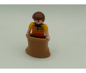 Playmobil - enfant course...