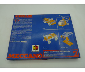 Meccano boite bleu n° 2...