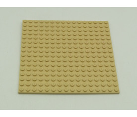 Lego  - plaque base 16x16 tan