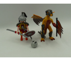 Playmobil - samouraï et dragon