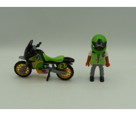 Playmobil - moto enduro +...